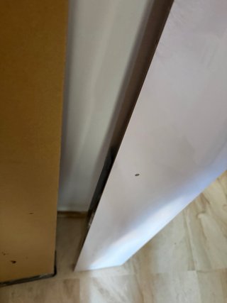 Estantería blanca de madera