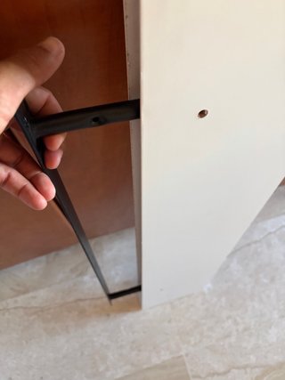 Estantería blanca de madera