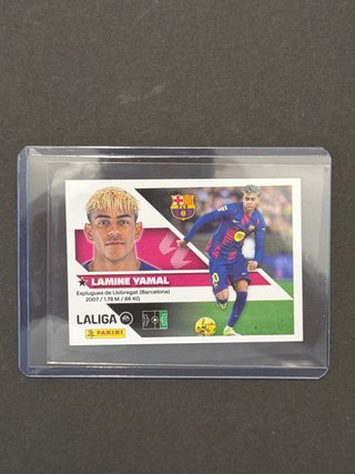 Cromo Lamine Yamal Panini La Liga 2026-27