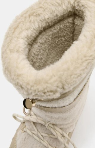 Botas Zara nieve borreguito apres sky nuevas