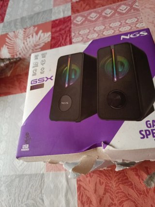 Altavoces NGS GSX USB Powered RGB