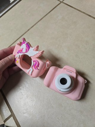 Fotocamera per bambini rosa unicorno