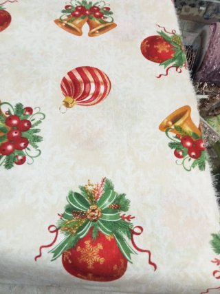 Tela loneta Navidad 1,40x1,40m