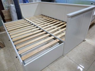 Cama extensible IKEA HEMNES 80x200 a 160x200