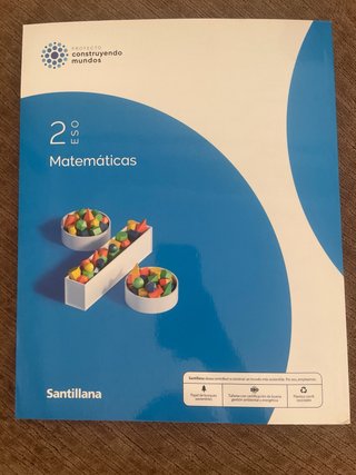 Matemáticas 2 ESO construyendo mundos Santillana