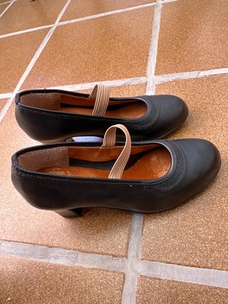 Zapatos Flamenco Niña Piel Talla 29