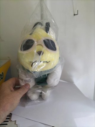 Peluche con Camiseta Verde