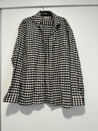Camisa de Franela Mango Cuadros