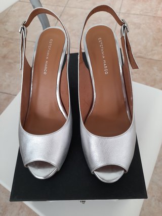 Zapatos Estefania Marco Tacon Medio Talla 38