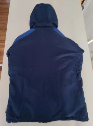 Chaqueta de nieve azul