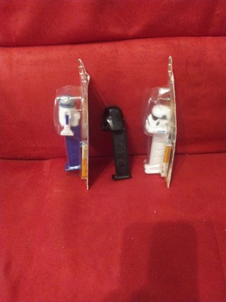 Pez Star Wars R2-D2, Darth Vader, Stormtrooper