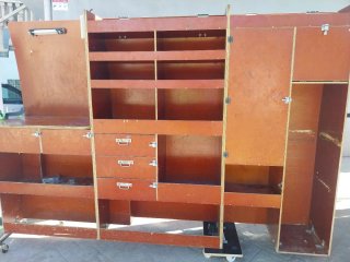 Estantería de Madera para Furgoneta