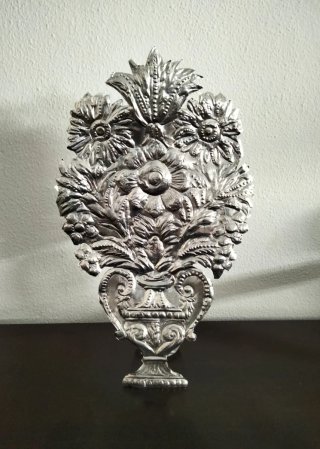 Pareja Jarrones de Altar en Plata