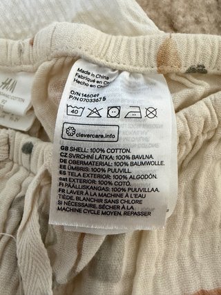 Conjunto bebé 2 piezas camisa y pantalón corto