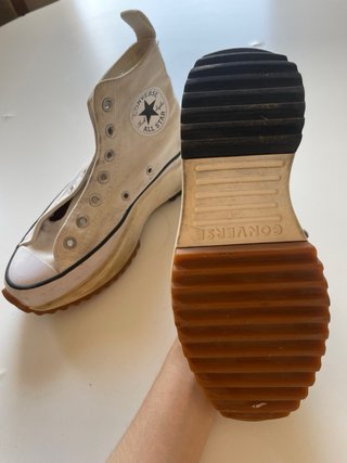 Converse Plataforma Blancas