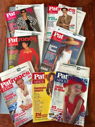 Lote Revistas Patrones antiguas.