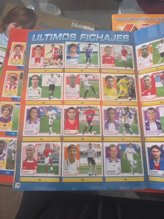 Colección Cromos Liga Panini 2007-2013
