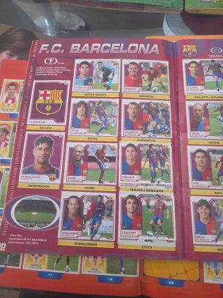 Colección Cromos Liga Panini 2007-2013