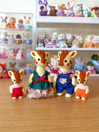 Familia Jirafas Sylvanian Families