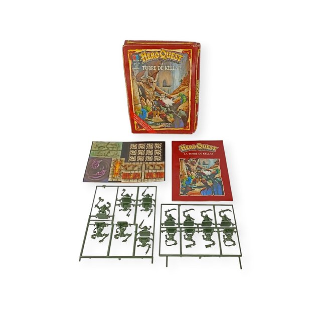HeroQuest . La Torre de Kellar. MB España. Original años 90