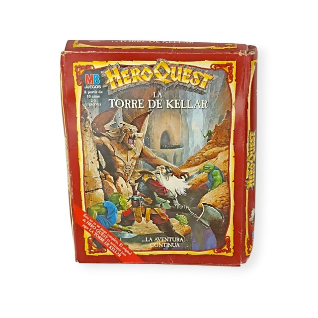 HeroQuest . La Torre de Kellar. MB España. Original años 90