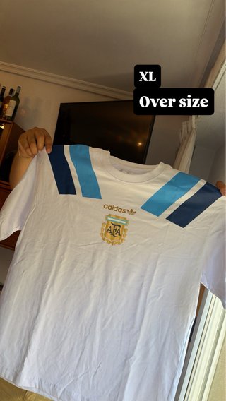 Camiseta Adidas Argentina XL Oversize