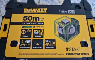 Nivel Láser DeWalt 12V XR 3x360°/original