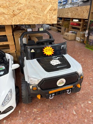 Coche eléctrico infantil UTV azul