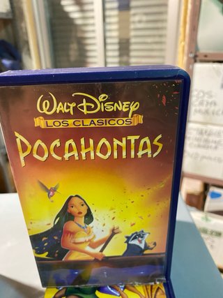 Lote de Películas VHS Disney