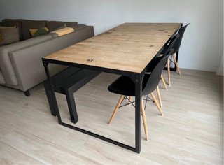 Mesa Maisons du Monde Estilo Industrial