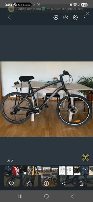Bicicleta de Montaña Rockrider RR 5.2