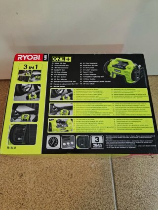 Inflador Ryobi 18V ONE+ Nuevo