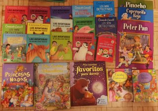 Lote de libros infantiles y juveniles