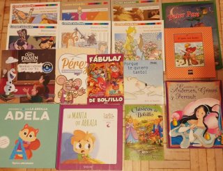 Lote de libros infantiles y juveniles