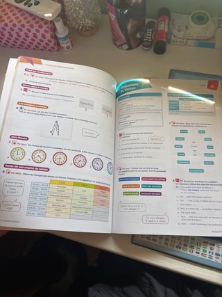 Libro de texto frances 1 eso