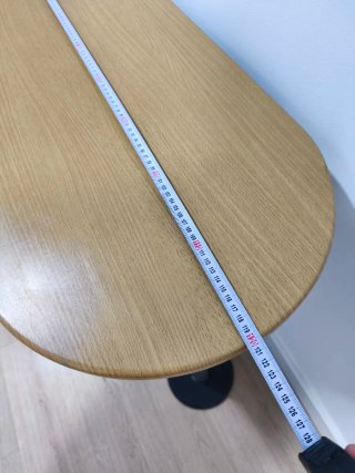 Mesa Alta de Cocina con Estantería