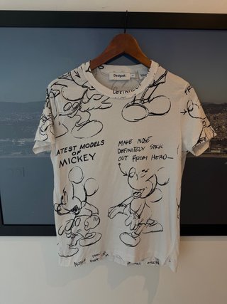 Camiseta Desigual Mickey Mouse Talla S