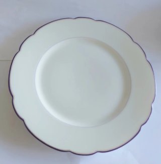 Plato Postre Porcelana Antigua Limoges CFH