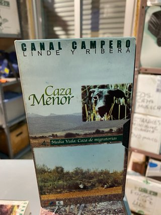 Lote Cintas VHS Caza Mayor