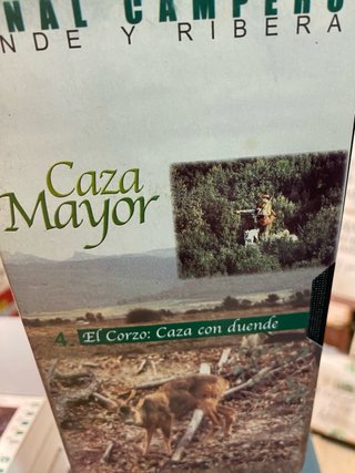 Lote Cintas VHS Caza Mayor