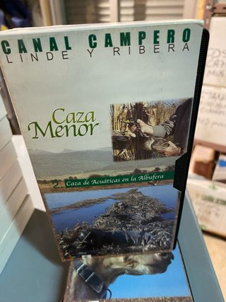 Lote Cintas VHS Caza Mayor
