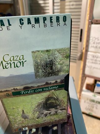Lote Cintas VHS Caza Mayor