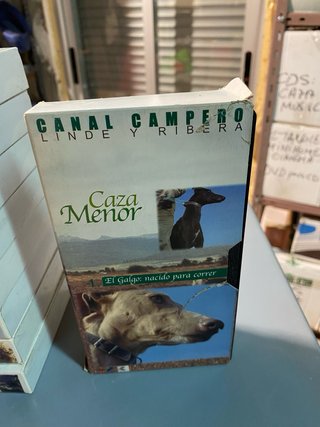 Lote Cintas VHS Caza Mayor