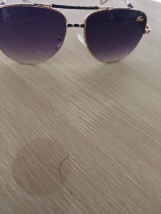 Gafas de Sol Lacoste Doradas