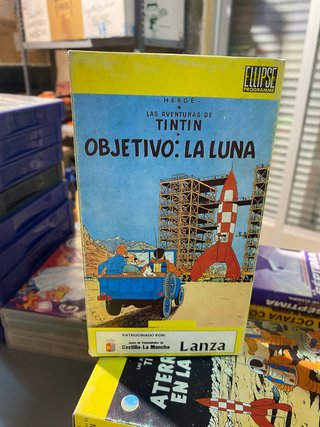 Lote de Cintas VHS Las Aventuras de Tintín