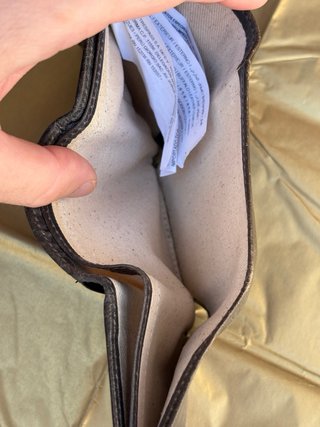 Cartera de piel de bufalo de Adolfo Dominguez