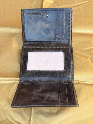 Cartera de piel de bufalo de Adolfo Dominguez