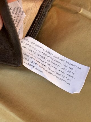Cartera de piel de bufalo de Adolfo Dominguez
