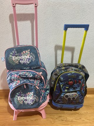 Mochilas con ruedas se venden juntas