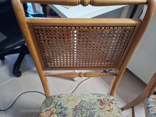 6 Sillas de Comedor Vintage de Madera